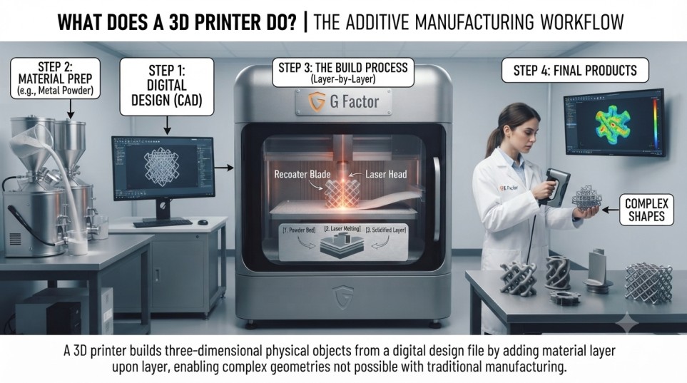What Does a 3D Printer Do